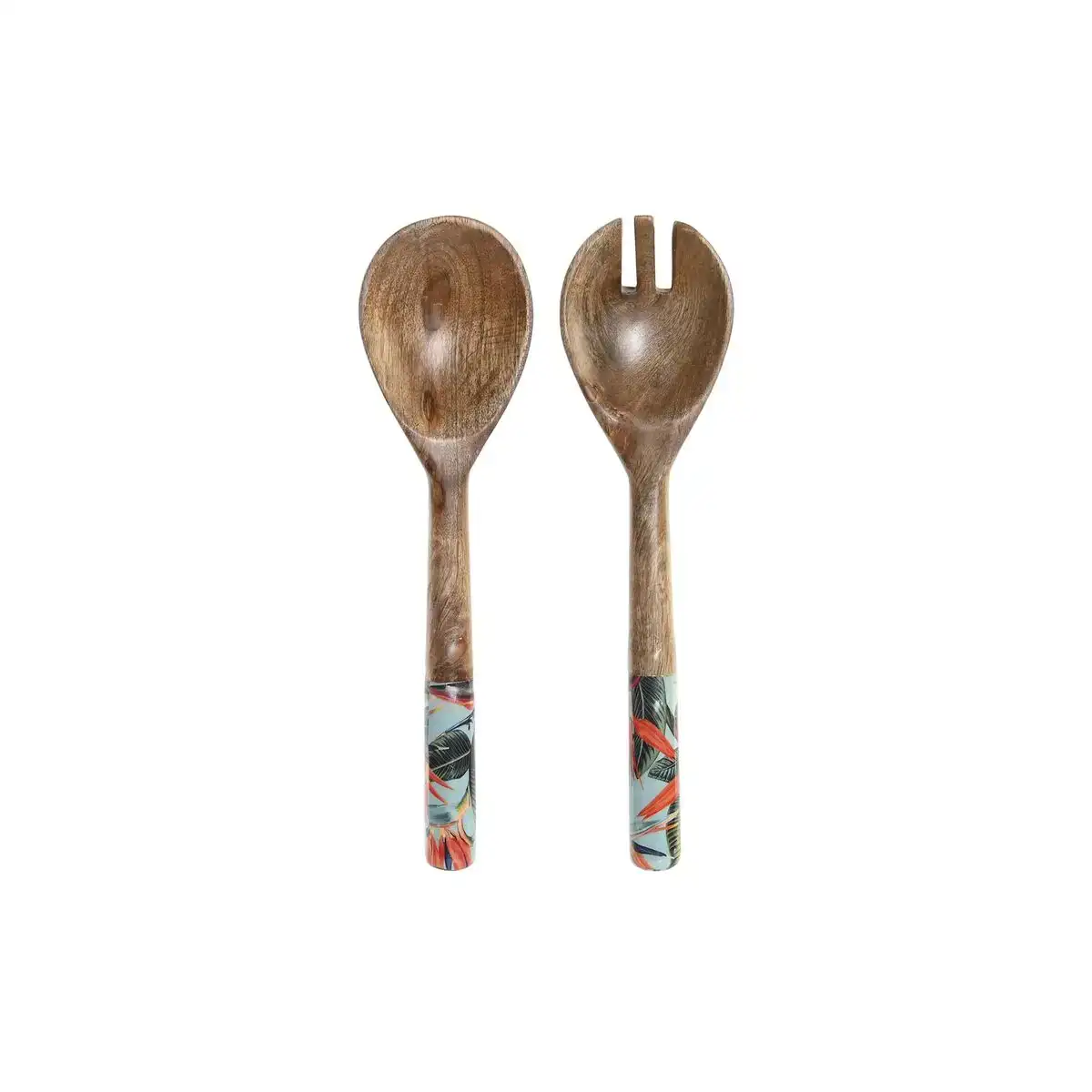 Ensemble d ustensiles de cuisine dkd home decor 6 x 2 x 32 cm 7 x 2 x 28 cm bois de manguier_4402. DIAYTAR COTE D'IVOIRE - L'Univers du Choix et de l'Authenticité. Explorez notre catalogue et découvrez des articles qui incarnent le patrimoine du Côte d'Ivoire et la modernité du monde.