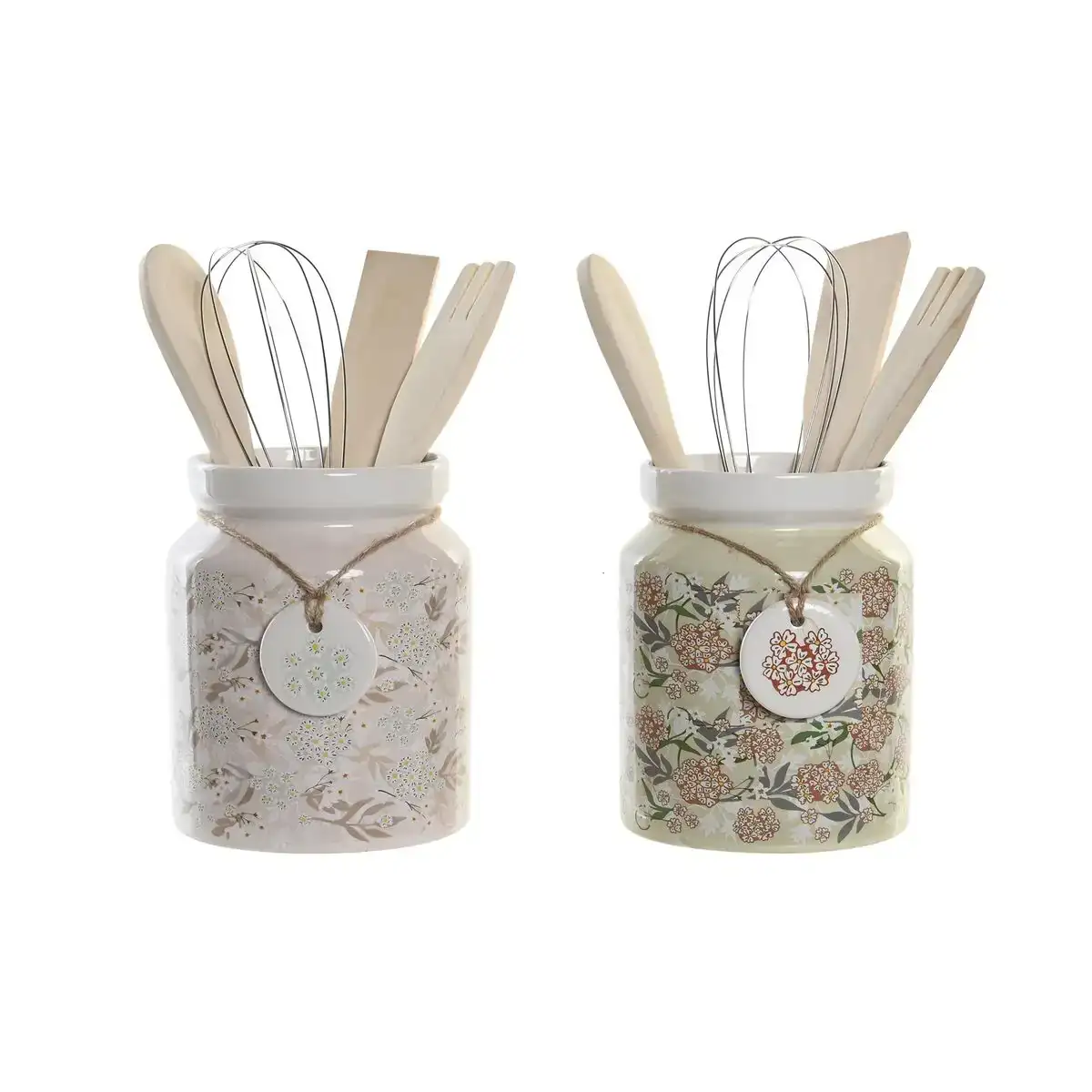 Ensemble d ustensiles de cuisine dkd home decor rose fleurs dolomite bois mdf 12 x 12 x 25 cm 2 unites 5 unites _6287. DIAYTAR COTE D'IVOIRE - Votre Destination Shopping de Choix. Explorez notre boutique en ligne et découvrez des trésors qui reflètent votre style et votre passion pour l'authenticité.