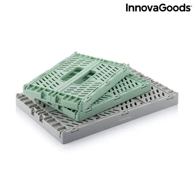 Ensemble de 3 boites de rangement pliantes et empilables boxtor innovagoods v0103244 reconditionne b _6188. Plongez dans l'Univers de DIAYTAR COTE D'IVOIRE - Où la Qualité et la Diversité se rencontrent. Parcourez nos rayons virtuels pour trouver des produits répondant à tous les besoins, du confort de votre foyer.