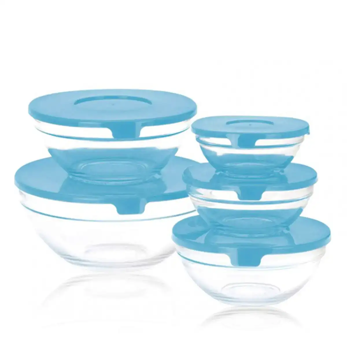 Ensemble de 5 boites a lunch glass eh transparent_9434. Bienvenue sur DIAYTAR COTE D'IVOIRE - Votre Destination Shopping à la Côte d'Ivoireaise. Explorez notre boutique en ligne et découvrez une gamme variée de produits qui capturent l'esprit du Côte d'Ivoire.