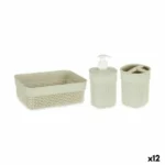 Ensemble de bain beige plastique 12 unites _4398. DIAYTAR COTE D'IVOIRE - Votre Destination pour un Shopping Unique. Parcourez notre catalogue et trouvez des articles qui expriment votre singularité et votre style.