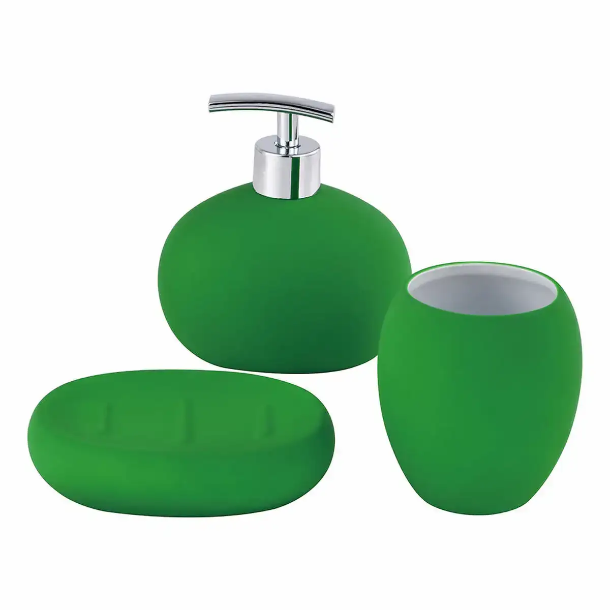 Ensemble de bain benetton vert elegant_7627. Plongez dans l'Univers de DIAYTAR COTE D'IVOIRE - Où la Qualité et la Diversité se rencontrent. Parcourez nos rayons virtuels pour trouver des produits répondant à tous les besoins, du confort de votre foyer.