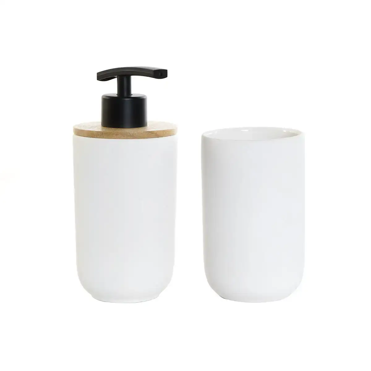 Ensemble de bain dkd home decor blanc blanc noir metal bambou gres scandinave 30 x 40 cm 8 x 8 x 18 cm 2 unites _6501. Bienvenue sur DIAYTAR COTE D'IVOIRE - Où Choisir est un Voyage Passionnant. Plongez dans notre catalogue et trouvez des produits qui révèlent la diversité et la beauté du Côte d'Ivoire.