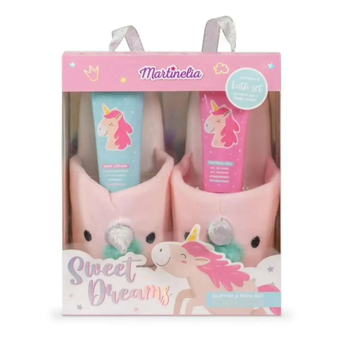 Ensemble de bain idc institute licorne lotion corporelle gel douche chaussons 2 x 120 ml_7742. DIAYTAR COTE D'IVOIRE - Où la Tradition Renouvelée Rencontre l'Innovation. Explorez notre gamme de produits qui fusionnent l'héritage culturel avec les besoins contemporains.
