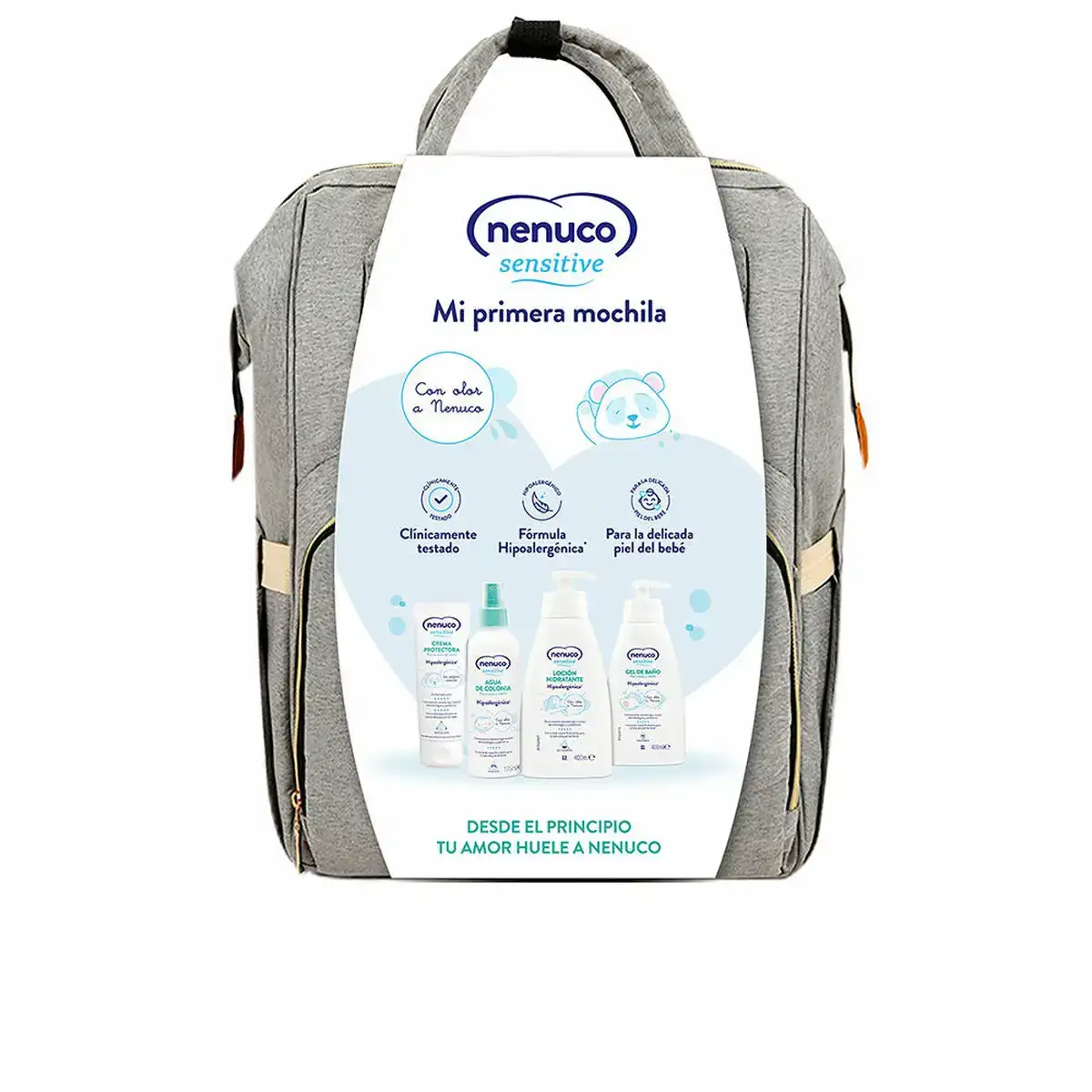 Ensemble de bain pour bebe nenuco sensitive 5 pieces_1047. DIAYTAR COTE D'IVOIRE - L'Art de Choisir, l'Art de S'émerveiller. Explorez notre boutique en ligne et choisissez des articles qui éveillent votre sens de l'émerveillement.