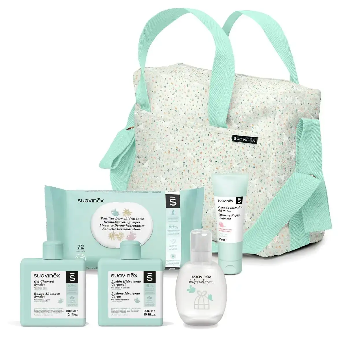 Ensemble de bain pour bebe suavinex 6 pieces _1123. DIAYTAR COTE D'IVOIRE - L'Art de Vivre le Shopping Authentique. Découvrez notre boutique en ligne et trouvez des produits qui incarnent la passion et le savoir-faire du Côte d'Ivoire.