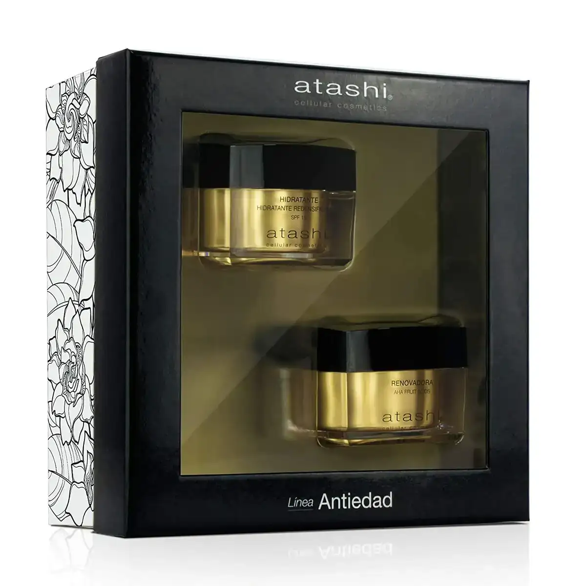Ensemble de beaute atashi antiedad anti age 2 x 50 ml 2 pieces_6276. DIAYTAR COTE D'IVOIRE - Votre Destination pour un Shopping Unique. Parcourez notre catalogue et trouvez des articles qui vous inspirent et vous édifient.