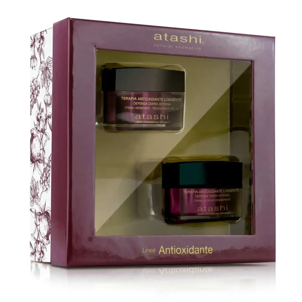 Ensemble de beaute atashi antioxidante 2 pieces_2123. DIAYTAR COTE D'IVOIRE - L'Art de Vivre le Shopping Authentique. Découvrez notre boutique en ligne et trouvez des produits qui célèbrent la culture et l'héritage du Côte d'Ivoire.