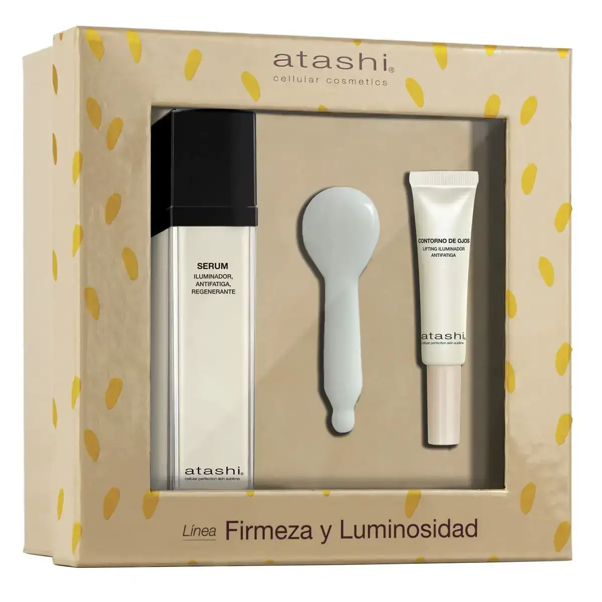 Ensemble de beaute atashi firmeza y luminosidad 3 pieces_8368. DIAYTAR COTE D'IVOIRE - Où Choisir est un Acte de Création. Naviguez à travers notre plateforme et choisissez des produits qui complètent votre histoire personnelle.