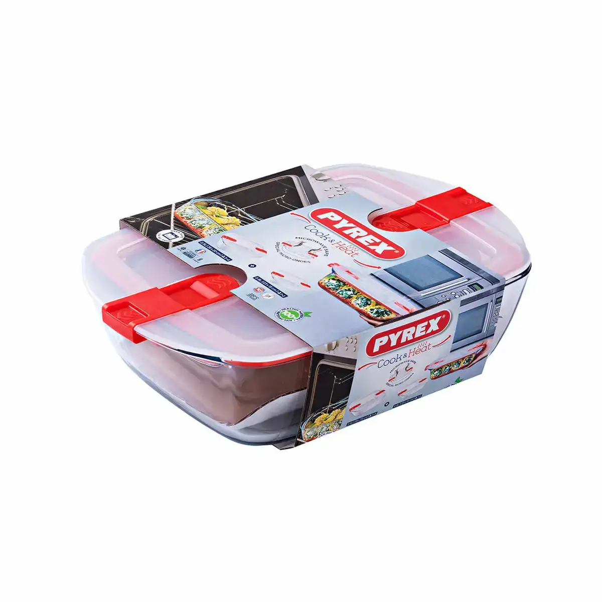 Ensemble de boites a lunch pyrex cook heat verre transparent 2 pcs _6735. Bienvenue sur DIAYTAR COTE D'IVOIRE - Où Chaque Produit a son Histoire. Découvrez notre sélection unique et choisissez des articles qui racontent la richesse culturelle et artistique du Côte d'Ivoire.