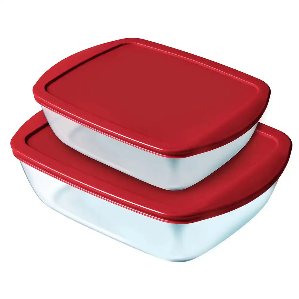 Ensemble de boites a lunch pyrex cook store verre rouge 2 pcs _1789. Bienvenue chez DIAYTAR COTE D'IVOIRE - Votre Plateforme Shopping pour Tous. Découvrez un large éventail de produits qui célèbrent la diversité et la beauté du Côte d'Ivoire.