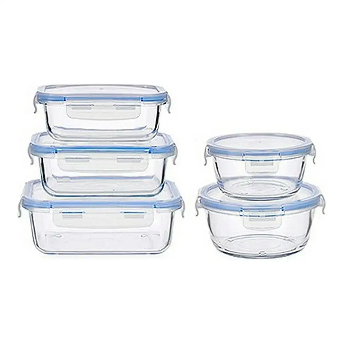 Ensemble de boites a lunch transparent plastique verre 5 pieces _2133. Bienvenue sur DIAYTAR COTE D'IVOIRE - Où le Shopping est une Affaire Personnelle. Découvrez notre sélection et choisissez des produits qui reflètent votre unicité et votre individualité.