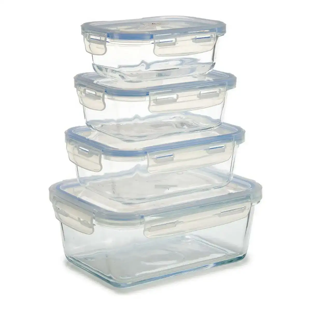 Ensemble de boites a lunch vivalto verre verre 16 x 8 5 x 22 cm 4 pieces _1776. DIAYTAR COTE D'IVOIRE - Votre Boutique en Ligne, Votre Choix Illimité. Parcourez nos rayons et découvrez des produits qui vous inspirent, de la mode à la maison et bien plus.