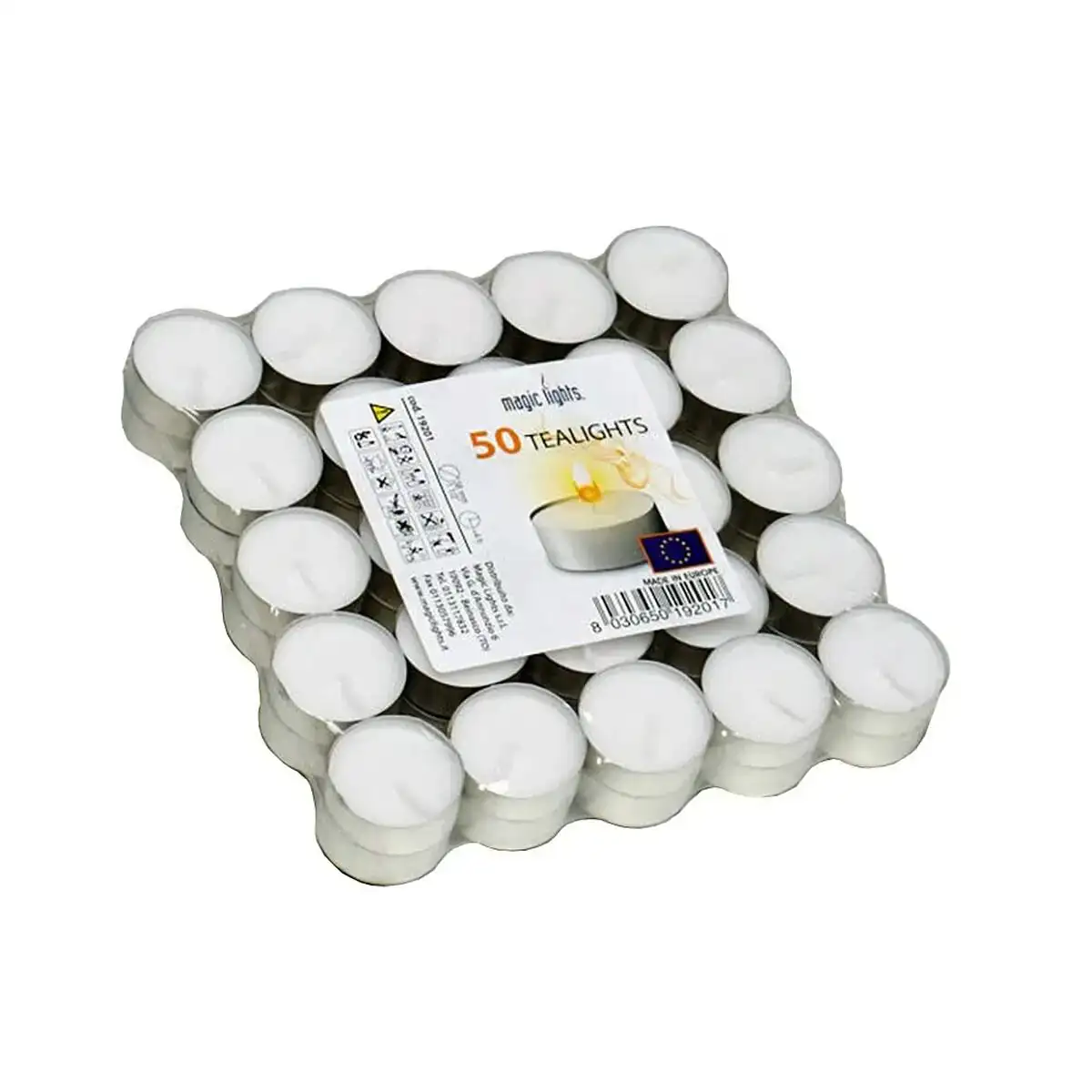 Ensemble de bougies magic lights 50 pieces blanc_2284. DIAYTAR COTE D'IVOIRE - Votre Escale Shopping incontournable. Explorez notre boutique en ligne et dénichez des trésors qui reflètent la richesse culturelle et la modernité du Côte d'Ivoire.