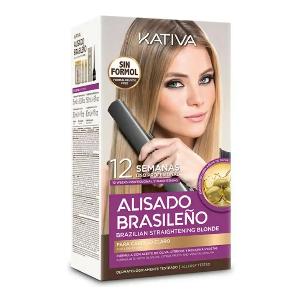 Ensemble de coiffure lissage bresilien kativa pro blonde 6 pcs _9396. Bienvenue sur DIAYTAR COTE D'IVOIRE - Où l'Authenticité Rencontre le Confort. Plongez dans notre univers de produits qui allient tradition et commodité pour répondre à vos besoins.