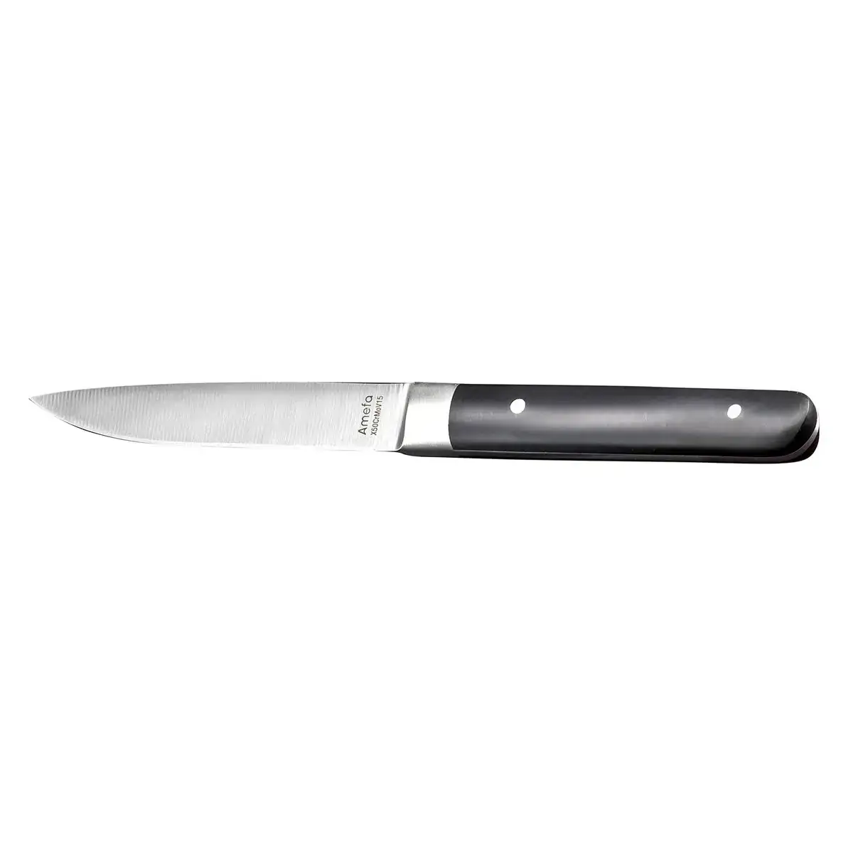 Ensemble de couteaux a viande amefa fusion bicolore metal 12 unites 22 x 1 8 x 1 2 cm_2855. DIAYTAR COTE D'IVOIRE - Là où Chaque Produit a son Histoire. Découvrez notre gamme de produits, chacun portant en lui le récit de l'artisanat et de la passion, pour vous offrir une expérience de shopping authentique.