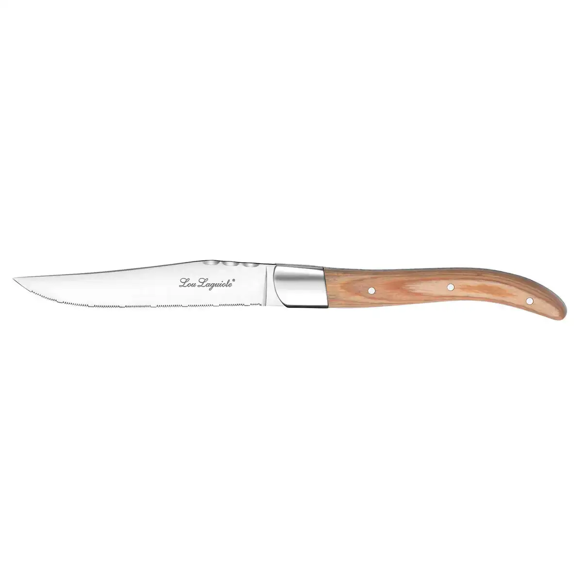 Ensemble de couteaux a viande lou laguiole louis bois 23 x 2 x 1 cm metal 6 unites_8445. DIAYTAR COTE D'IVOIRE - L'Art de Choisir, l'Art de Vivre. Parcourez notre boutique en ligne et découvrez des produits qui transforment chaque choix en une expérience enrichissante.