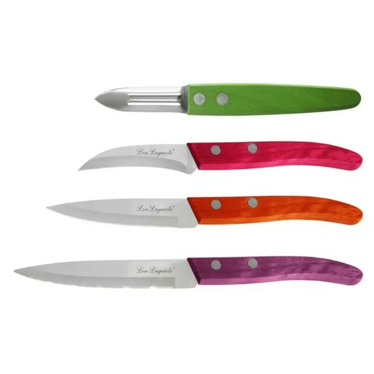 Ensemble de couteaux amefa forest color 4 pieces_8608. DIAYTAR COTE D'IVOIRE - Où Chaque Sélection est une Victoire. Découvrez notre boutique en ligne et trouvez des articles qui vous rendent la vie plus belle, un choix à la fois.