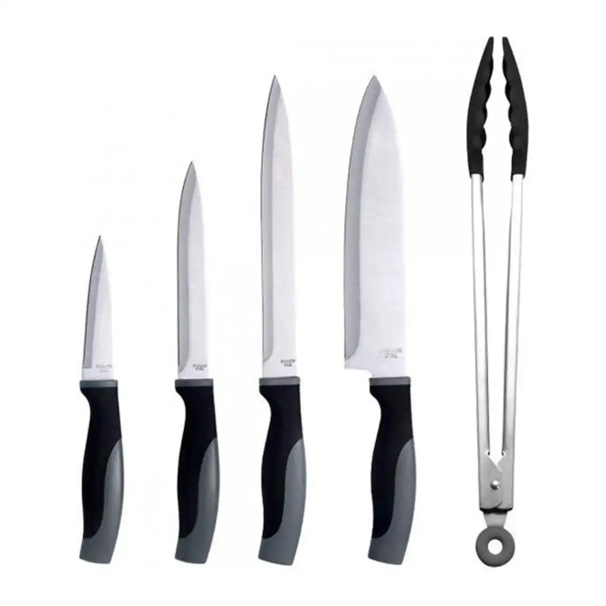 Ensemble de couteaux bergner q3593 noir acier inoxydable 5 pieces 5 pcs _7283. DIAYTAR COTE D'IVOIRE - Votre Destination Shopping Éthique. Parcourez notre gamme et choisissez des articles qui respectent l'environnement et les communautés locales.