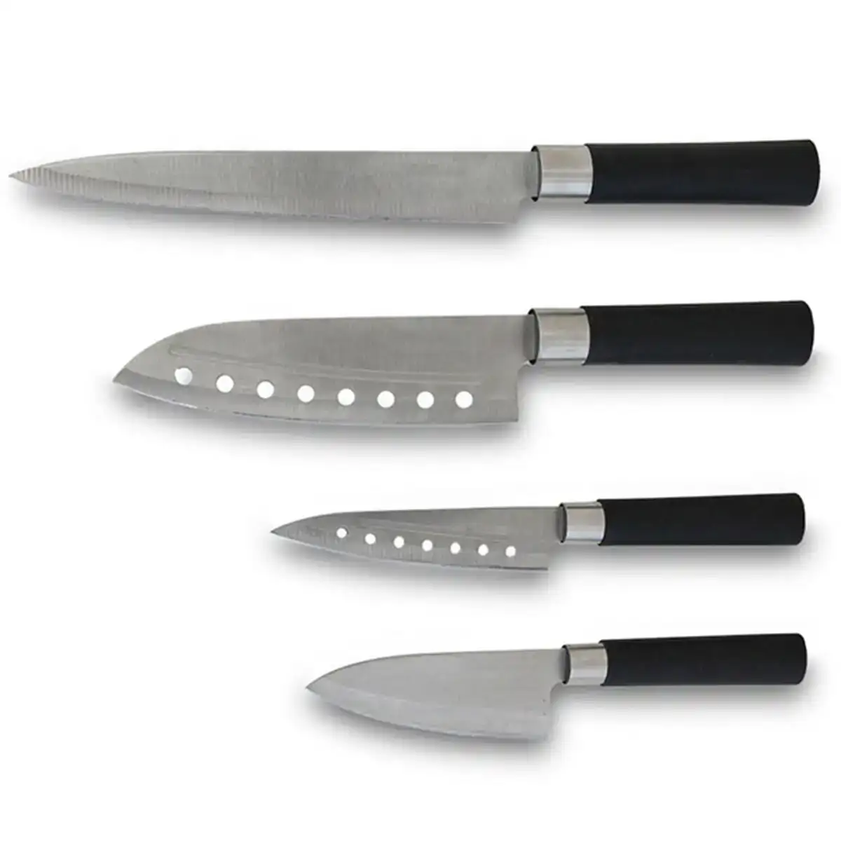 Ensemble de couteaux cecotec santoku noir acier inoxydable fibre de carbone 4 pcs _4108. DIAYTAR COTE D'IVOIRE - Là où la Diversité Rencontre la Qualité. Parcourez notre gamme complète et trouvez des produits qui incarnent la richesse et l'unicité du Côte d'Ivoire.