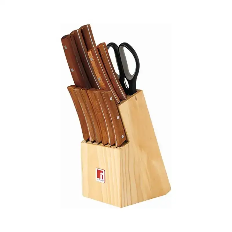 Ensemble de couteaux de cuisine et support bergner nature acier inoxydable 13 pcs _7978. DIAYTAR COTE D'IVOIRE - Là où Chaque Produit Est une Trouvaille. Parcourez notre catalogue diversifié et découvrez des articles qui enrichiront votre quotidien, du pratique à l'insolite.