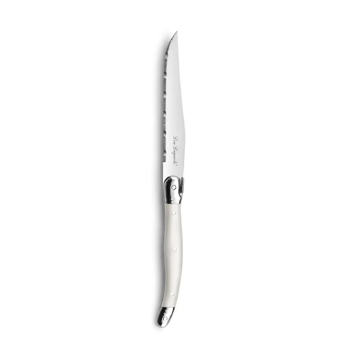 Ensemble de couteaux lou laguiole rustic viandes blanc metal 6 unites_1475. Entrez dans l'Univers de DIAYTAR COTE D'IVOIRE - Où Chaque Produit a une Signification. Explorez notre gamme diversifiée et découvrez des articles qui résonnent avec votre vie.