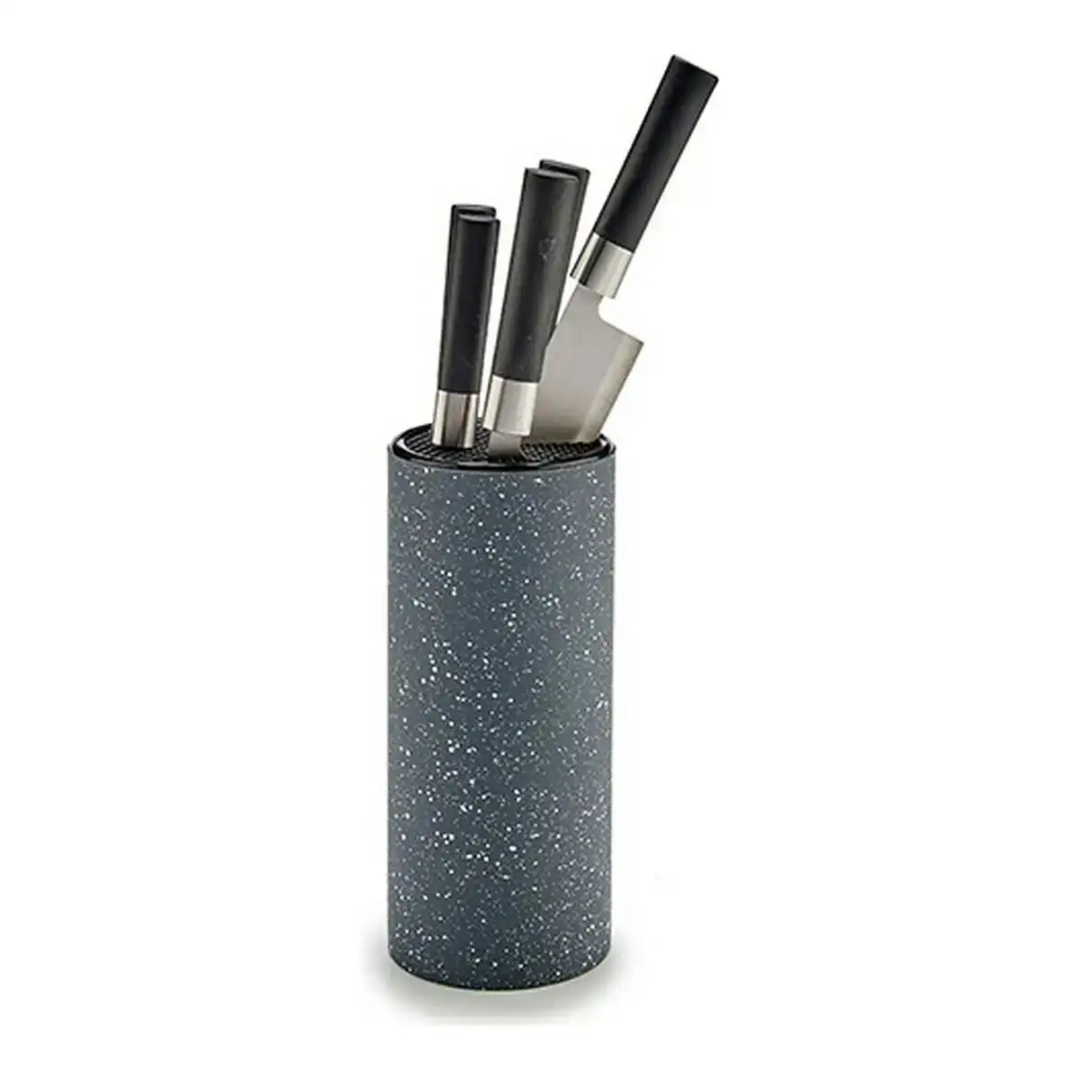 Ensemble de couteaux noir gris metal 11 x 35 5 x 11 cm _7277. Entrez dans DIAYTAR COTE D'IVOIRE - Où Chaque Détail Compte. Explorez notre boutique en ligne pour trouver des produits de haute qualité, soigneusement choisis pour répondre à vos besoins et vos désirs.
