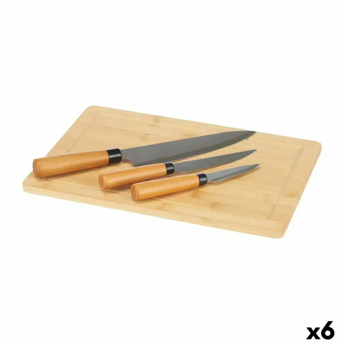 Ensemble de couteaux planche a decouper fromage bambou 6 unites _4045. DIAYTAR COTE D'IVOIRE - Votre Destination Shopping pour Tous. Parcourez notre boutique en ligne et découvrez une variété de produits pour satisfaire tous vos besoins et désirs.