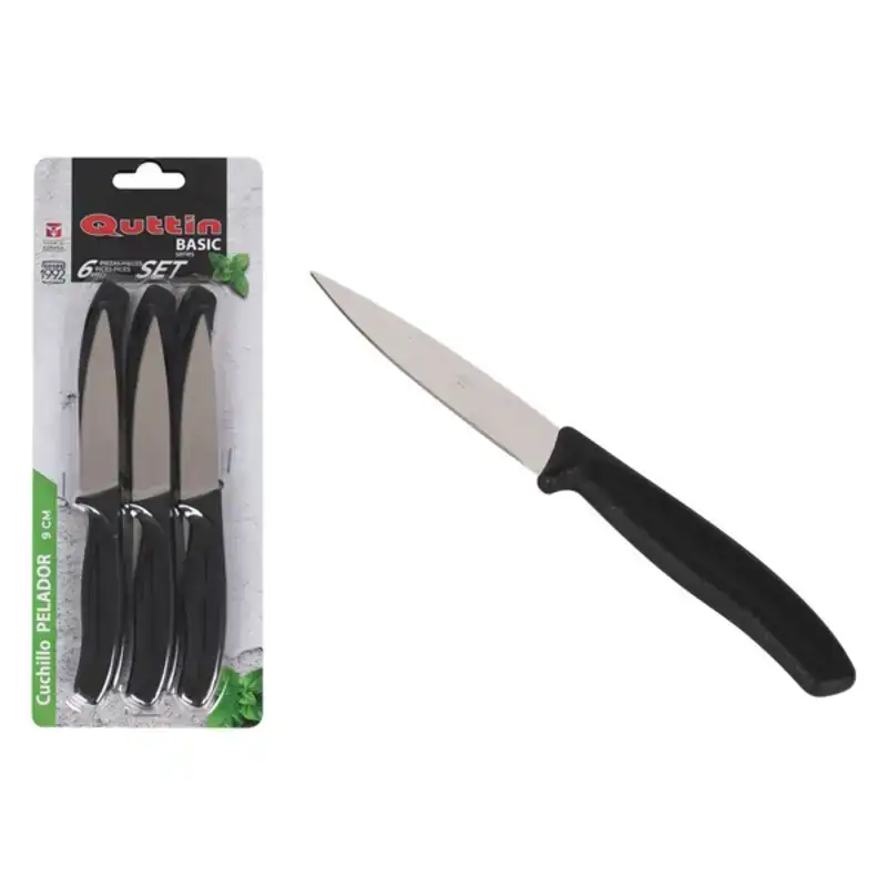 Ensemble de couteaux quttin basic eplucheur 6 pcs _7735. DIAYTAR COTE D'IVOIRE - Votre Passage vers l'Élégance Accessible. Parcourez notre boutique en ligne pour trouver des produits qui vous permettent d'allier style et économies.