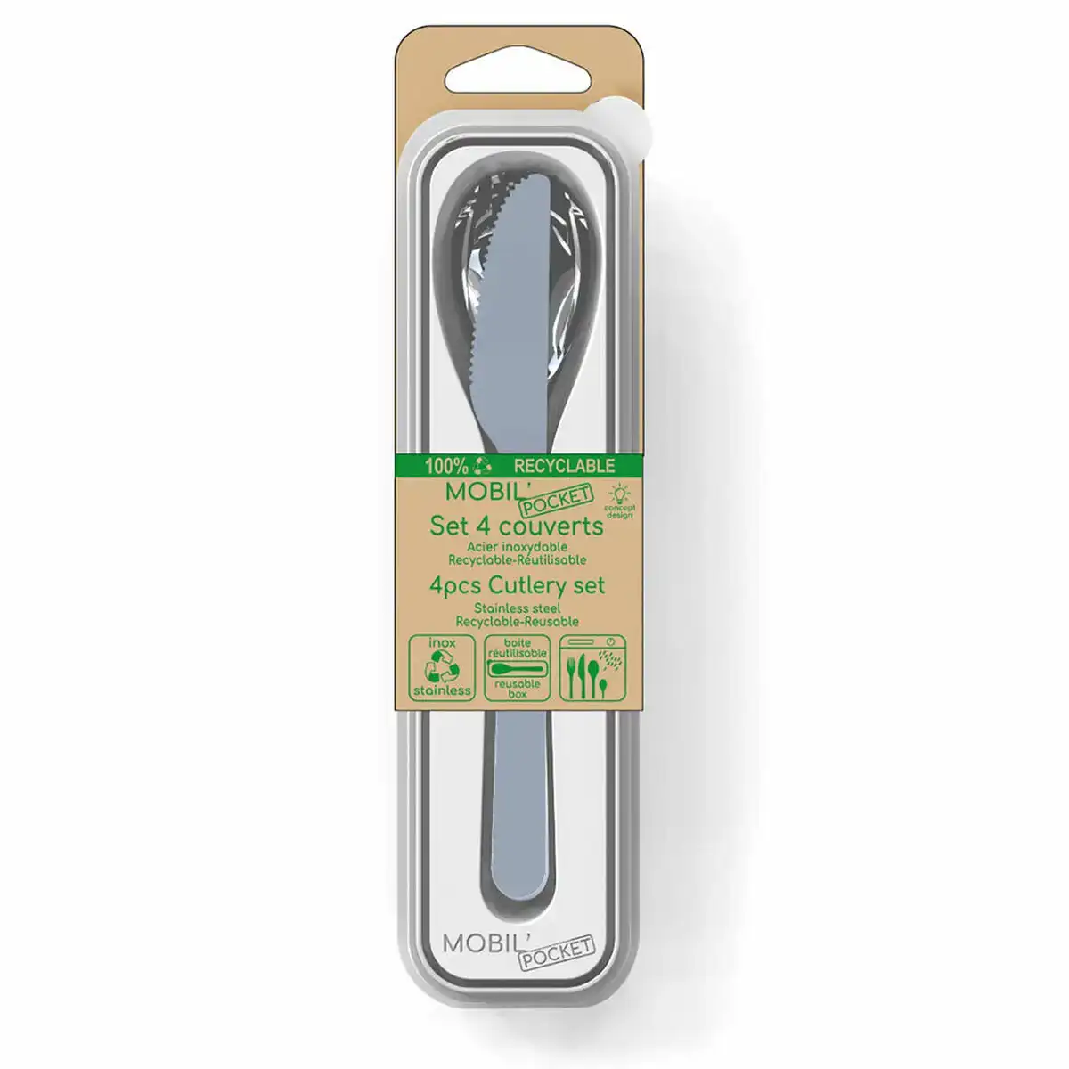 Ensemble de couverts amefa mobil metal acier 18 cm 4 pcs _8258. DIAYTAR COTE D'IVOIRE - Là où la Beauté Rencontre la Fonctionnalité. Parcourez notre sélection pour trouver des produits qui allient esthétique et praticité, pour un quotidien sublimé.