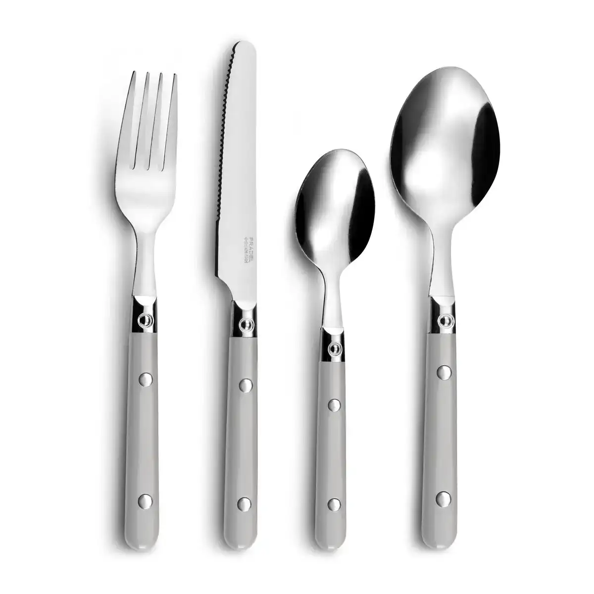 Ensemble de couverts amefa saxo 16 pieces metal bicolore 6 unites 25 cm _9149. Bienvenue sur DIAYTAR COTE D'IVOIRE - Où Choisir est un Voyage Sensoriel. Plongez dans notre catalogue et trouvez des produits qui éveillent vos sens et embellissent votre quotidien.