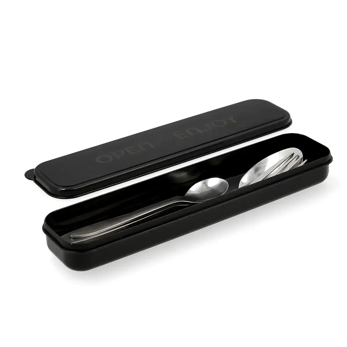 Ensemble de couverts quid noir 5 pieces_8648. DIAYTAR COTE D'IVOIRE - Où Choisir est un Plaisir Responsable. Parcourez notre catalogue et choisissez des produits qui incarnent notre engagement envers des pratiques durables et éthiques.