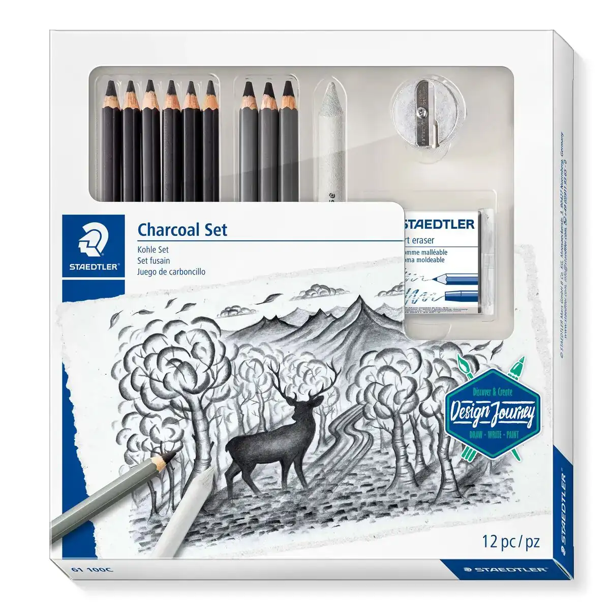 Ensemble de crayons staedtler 61 100c reconditionne a _4523. DIAYTAR COTE D'IVOIRE - Votre Escale Shopping incontournable. Explorez notre boutique en ligne et dénichez des trésors qui reflètent la richesse culturelle et la modernité du Côte d'Ivoire.