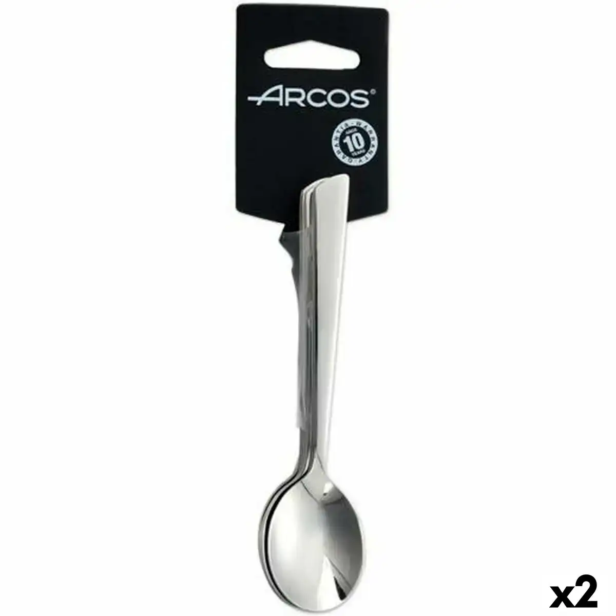Ensemble de cuilleres arcos toscana argente 14 cm acier inoxydable 2 unites _4586. Bienvenue chez DIAYTAR COTE D'IVOIRE - Où Chaque Produit a son Âme. Découvrez notre gamme et choisissez des articles qui résonnent avec votre personnalité et vos valeurs.