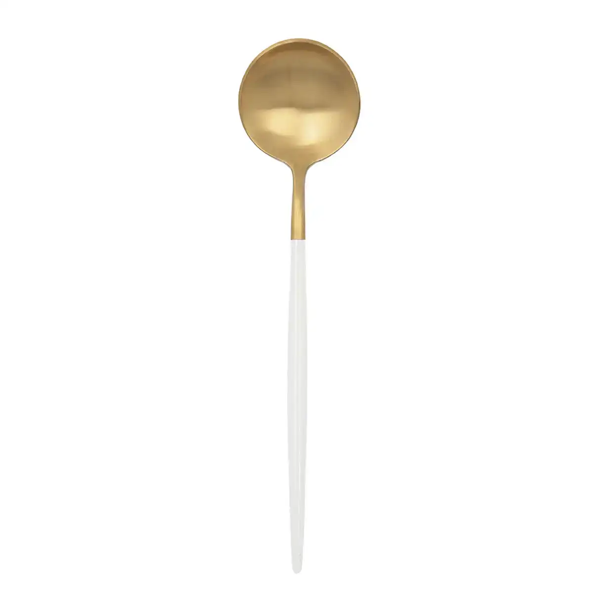 Ensemble de cuilleres bidasoa gio dore blanc metal 12 unites_3020. DIAYTAR COTE D'IVOIRE - L'Art du Shopping Distinctif. Naviguez à travers notre gamme soigneusement sélectionnée et choisissez des produits qui définissent votre mode de vie.