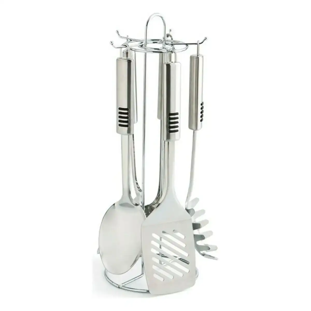 Ensemble de cuisine quid brassia metal acier 5 unites _5767. DIAYTAR COTE D'IVOIRE - Où Choisir est un Acte d'Amour pour le Côte d'Ivoire. Explorez notre boutique en ligne et choisissez des articles qui célèbrent la culture et l'artisanat du pays.