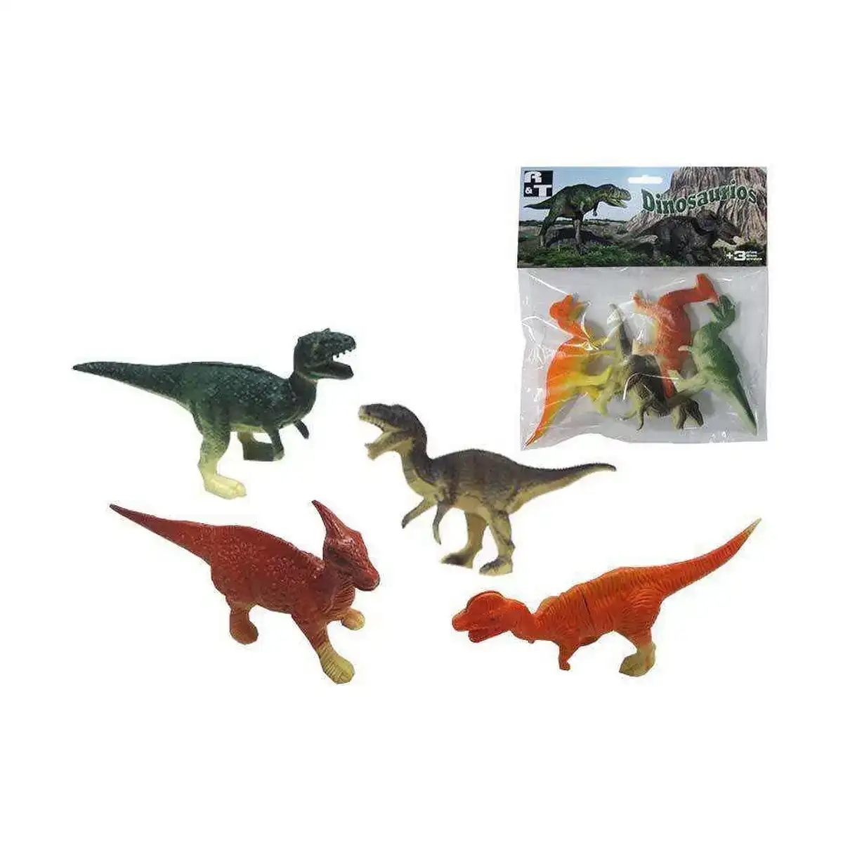Ensemble de figurines 20 x 26 x 3 cm dinosaures_9127. DIAYTAR COTE D'IVOIRE - Là où le Shopping Devient une Expérience. Naviguez à travers notre catalogue diversifié et découvrez des produits qui ajoutent de la couleur et de la passion à votre vie.