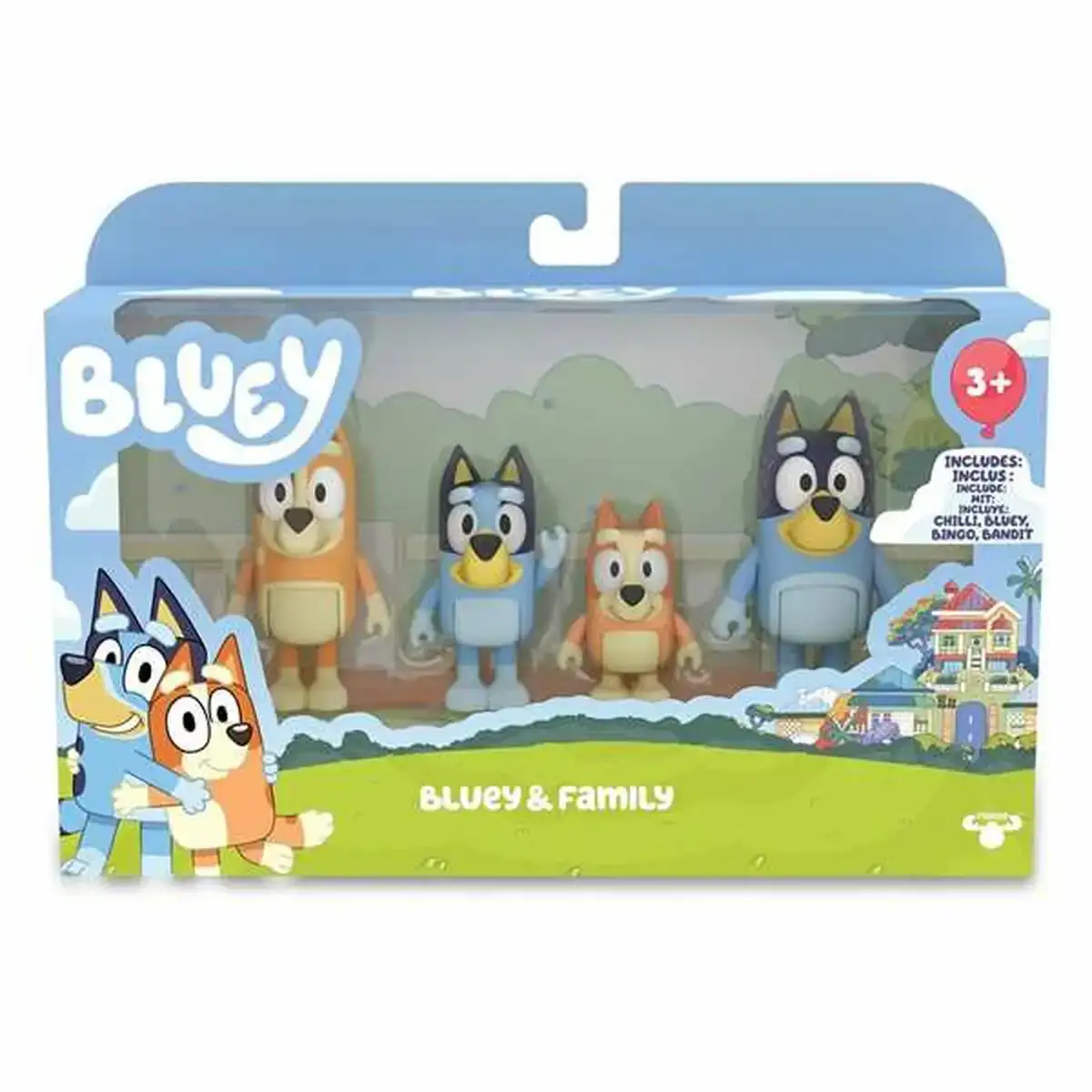 Ensemble de figurines bluey family 6 cm_3683. DIAYTAR COTE D'IVOIRE - Votre Boutique en Ligne, Votre Identité. Naviguez à travers notre plateforme et choisissez des articles qui expriment qui vous êtes et ce que vous chérissez.