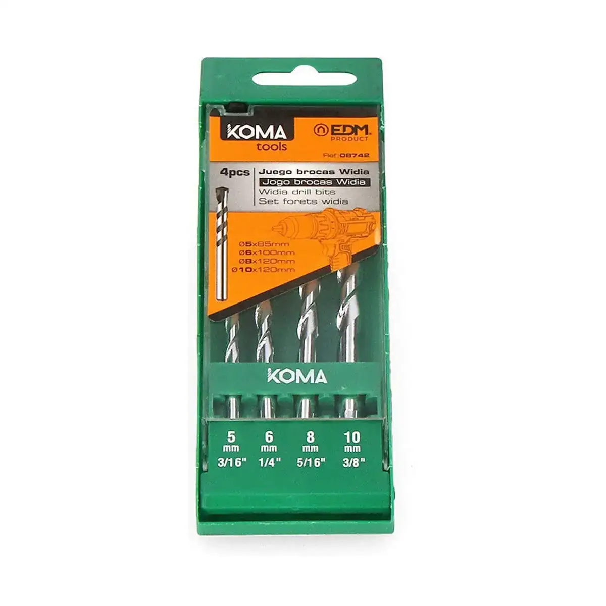 Ensemble de forets koma tools widia 4 pieces polyvalents_7608. DIAYTAR COTE D'IVOIRE - Votre Passage vers le Raffinement. Plongez dans notre univers de produits exquis et choisissez des articles qui ajoutent une touche de sophistication à votre vie.
