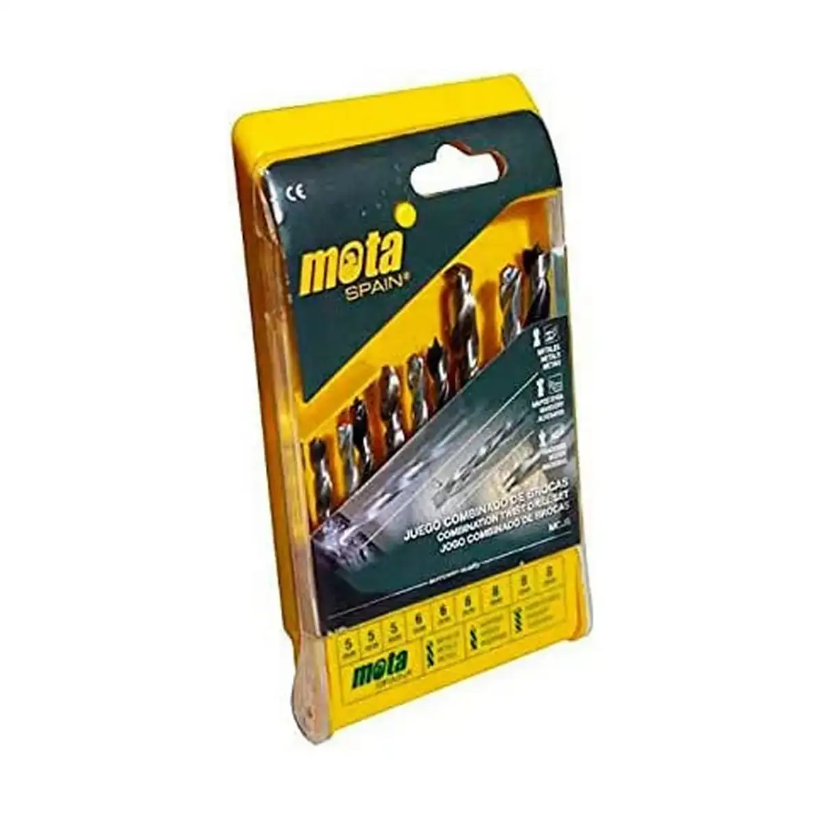 Ensemble de forets mota mcj9 widia metal 9 pieces tungstene polyvalents_1398. DIAYTAR COTE D'IVOIRE - Où Chaque Produit est une Histoire à Raconter. Découvrez notre sélection de produits qui vous permettent de créer votre propre récit à travers vos achats.