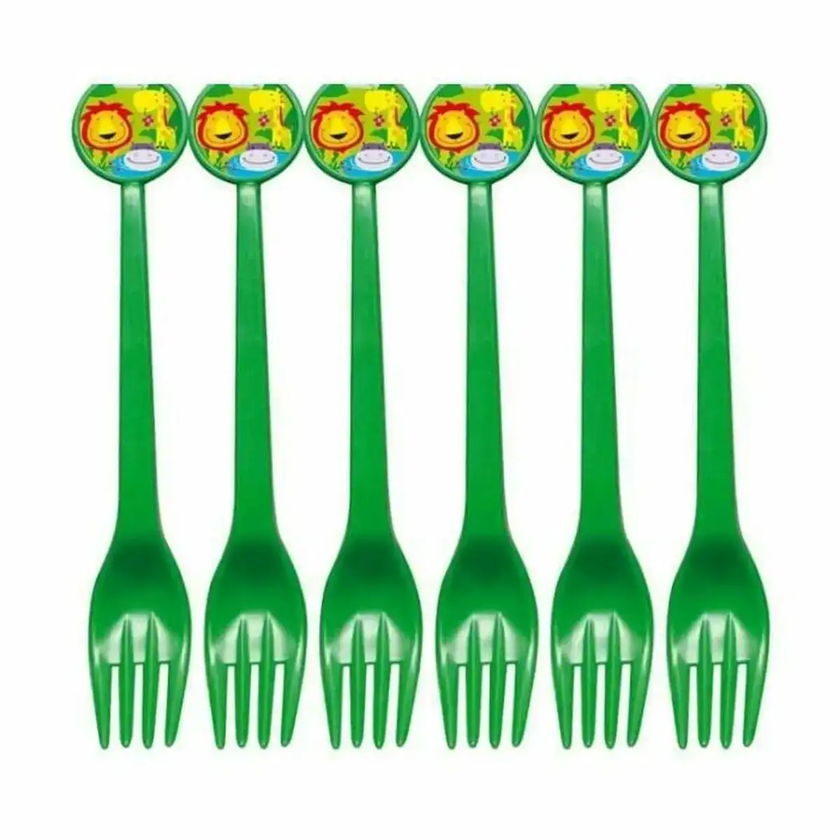 Ensemble de fourchettes 16817 jungle vert_9659. DIAYTAR COTE D'IVOIRE - Votre Compagnon Shopping, Votre Style Unique. Explorez notre boutique en ligne pour dénicher des trésors qui expriment qui vous êtes, de la mode à la maison.