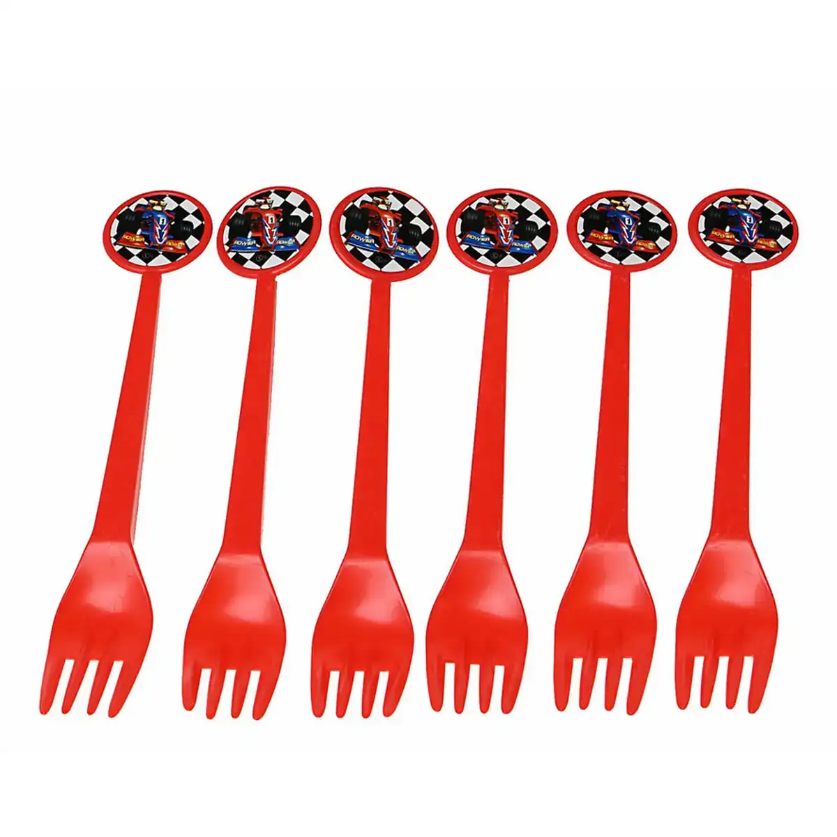 Ensemble de fourchettes rouge plastique_7426. Bienvenue chez DIAYTAR COTE D'IVOIRE - Où Chaque Objet a sa Propre Histoire. Découvrez notre sélection soigneusement choisie et choisissez des produits qui racontent le patrimoine sénégalais.