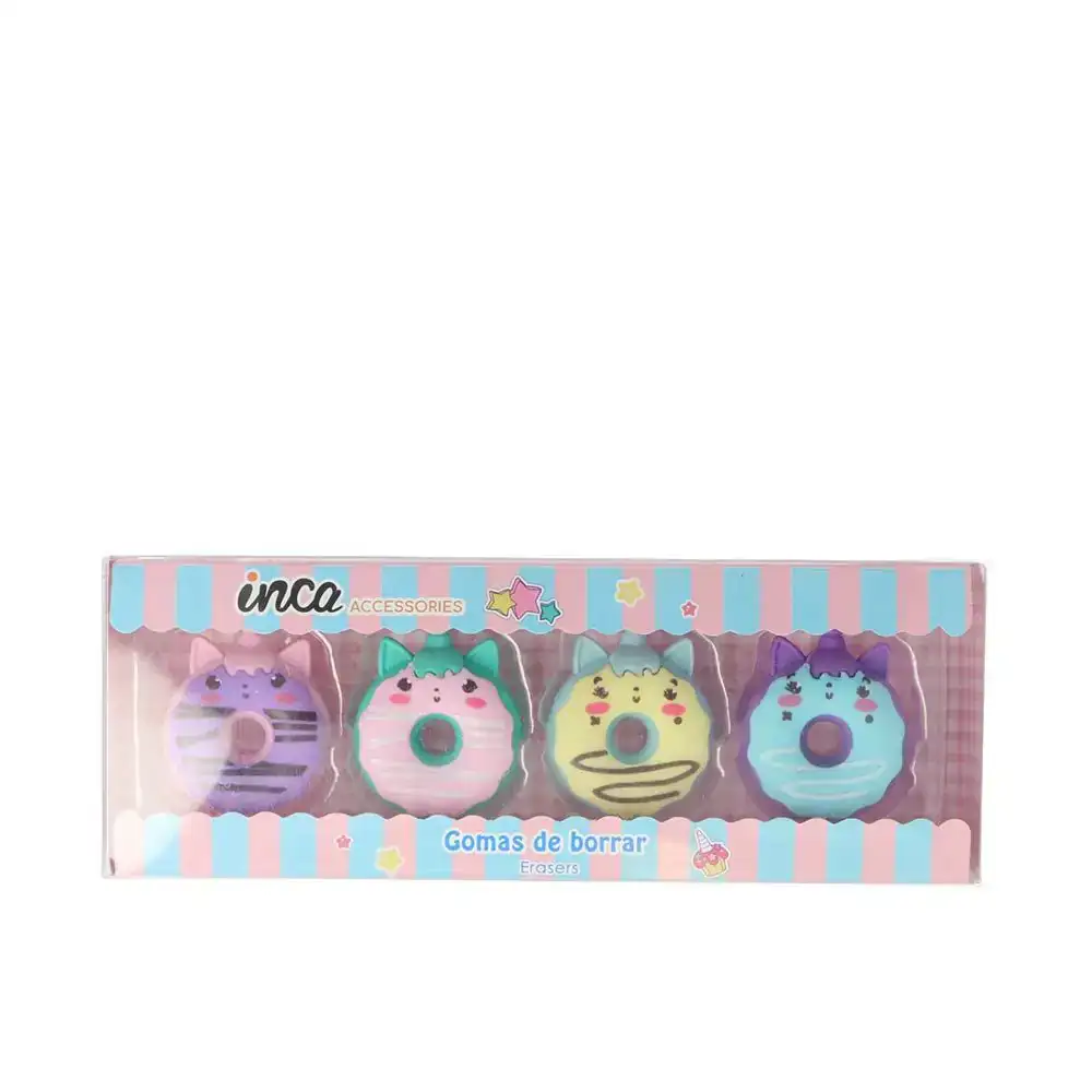 Ensemble de gommes inca licorne 4 pcs _7830. Bienvenue chez DIAYTAR COTE D'IVOIRE - Où Chaque Achat est un Geste d'Amour. Découvrez notre sélection minutieuse et choisissez des articles qui témoignent de votre passion.