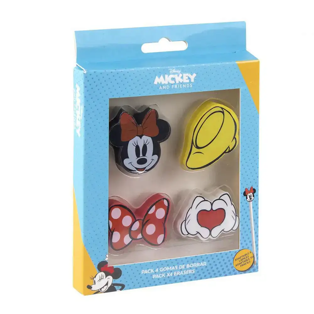 Ensemble de gommes minnie mouse 4 pcs _4944. DIAYTAR COTE D'IVOIRE - L'Art de Choisir, l'Art de Vivre. Parcourez notre boutique en ligne et découvrez des produits qui transforment chaque choix en une expérience enrichissante.