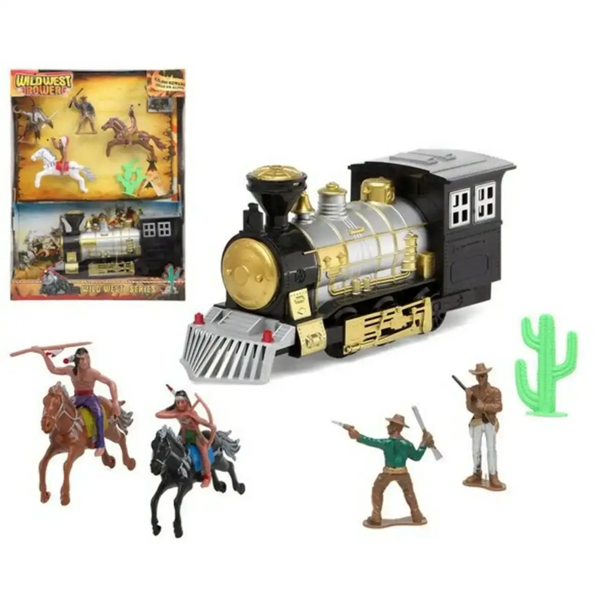 Ensemble de jouets far west 6 pcs _7342. Entrez dans l'Univers de DIAYTAR COTE D'IVOIRE - Où Chaque Produit a son Éclat Unique. Explorez notre gamme variée et choisissez des articles qui illuminent votre quotidien.