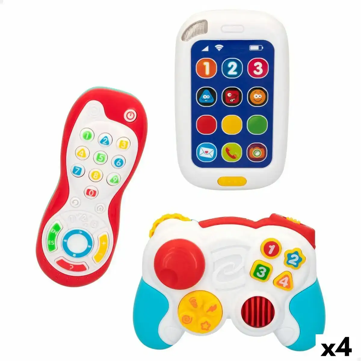 Ensemble de jouets pour bebes playgo 14 5 x 10 5 x 5 5 cm 4 unites _6125. DIAYTAR COTE D'IVOIRE - Où la Qualité et la Diversité Fusionnent. Explorez notre boutique en ligne pour découvrir une gamme variée de produits qui incarnent l'excellence et l'authenticité.