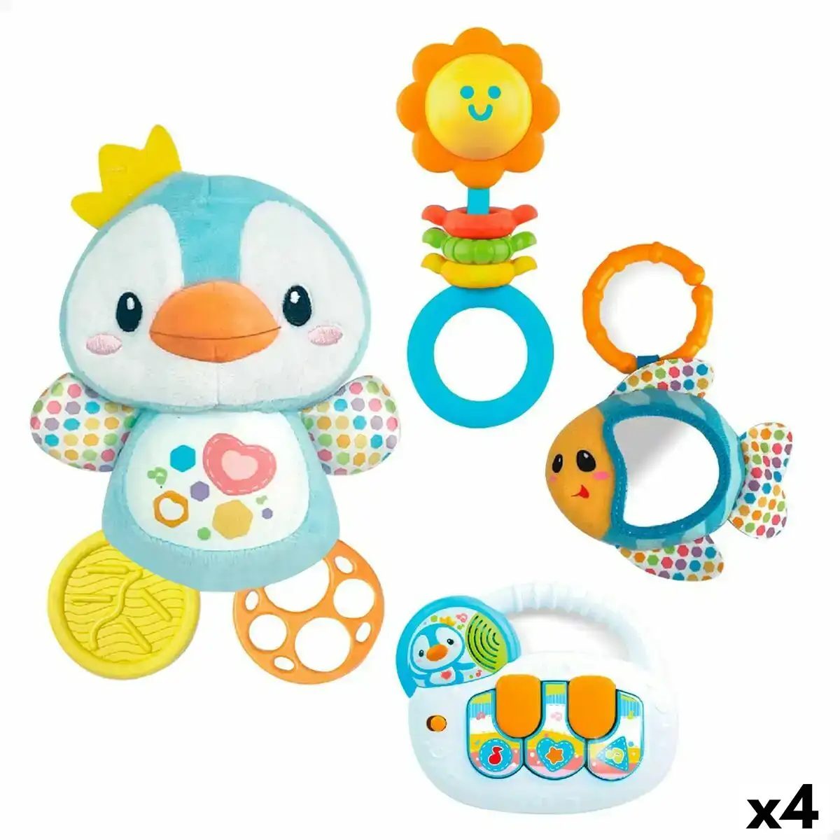 Ensemble de jouets pour bebes winfun 14 x 20 5 x 7 5 cm 4 unites _7240. DIAYTAR COTE D'IVOIRE - Votre Passage vers l'Éclat et la Beauté. Explorez notre boutique en ligne et trouvez des produits qui subliment votre apparence et votre espace.