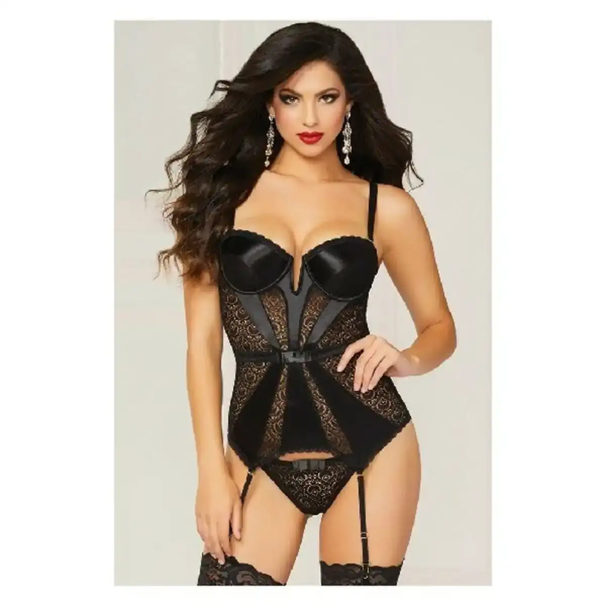 Ensemble de lingerie seven til midnight stm10698 blks noir s _9652. DIAYTAR COTE D'IVOIRE - Là où la Beauté Rencontre la Fonctionnalité. Parcourez notre sélection pour trouver des produits qui allient esthétique et praticité, pour un quotidien sublimé.