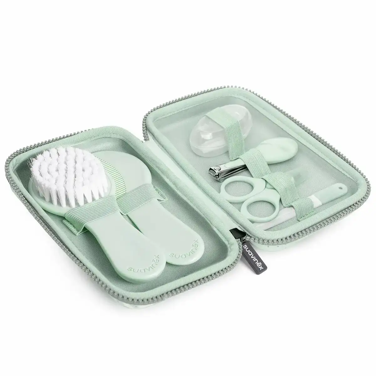 Ensemble de manucure pour bebe suavinex vert 7 pieces _2785. DIAYTAR COTE D'IVOIRE - Où l'Élégance se Mêle à l'Authenticité. Naviguez à travers notre boutique en ligne et choisissez des produits qui incarnent le style et la tradition du Côte d'Ivoire.