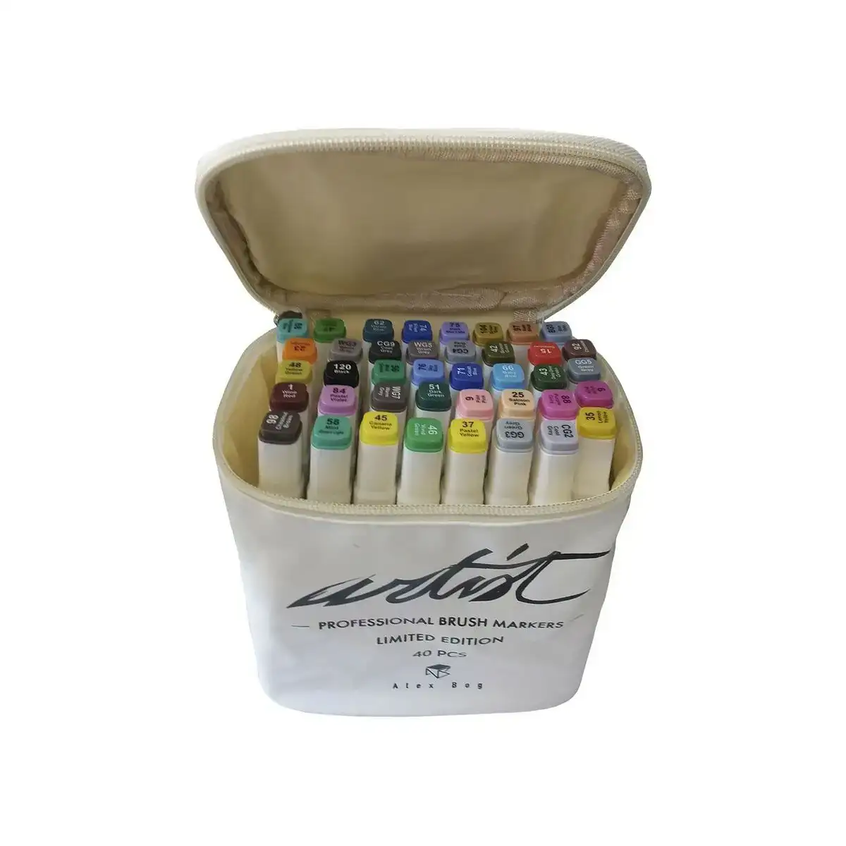 Ensemble de marqueurs alex bog canvas luxe professional 40 pieces multicouleur_3317. DIAYTAR COTE D'IVOIRE - Votre Destination pour un Shopping Unique. Parcourez notre catalogue et trouvez des articles qui expriment votre singularité et votre style.